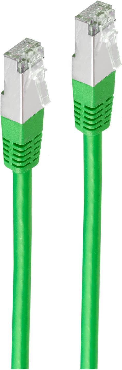shiverpeaks BS75711-H0.5G Netværkskabel Grøn 0,5 m Cat6 S/FTP (S-STP) (BS75711-H0.5G)