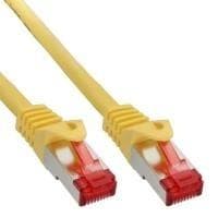 InLine®-patch-kaapeli, S/FTP (PiMf), Cat.6, keltainen, 15m (76415Y)