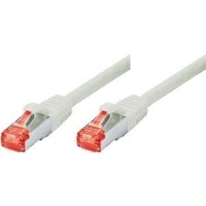 Tecline Fröhlich + Walter - Patch-kaapeli - RJ-45 (M) - RJ-45 (M) - 25 m - SSTP-kaapeli - CAT 6 - halogeeniton - läpinäkyvä (71525)