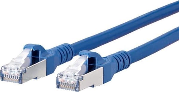 BTR NETCOM - Cat6A verkkokaapeli - Sininen - 2 metriä