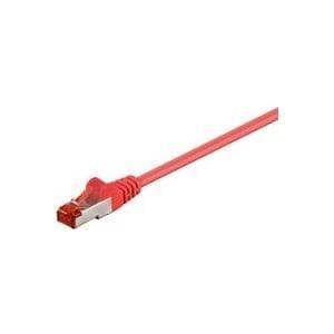 MicroConnect - Netværkskabel - RJ-45 (M) til RJ-45 (M) - 5m - FTP - CAT 6 - Rød