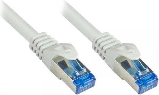 RNS® patchkabel SmartFLEX, Cat.6A, S/FTP, PiMF, halogenfri (LSZH), 500MHz, CU, grå, 3m, Good Connections® (8060-SF030)
