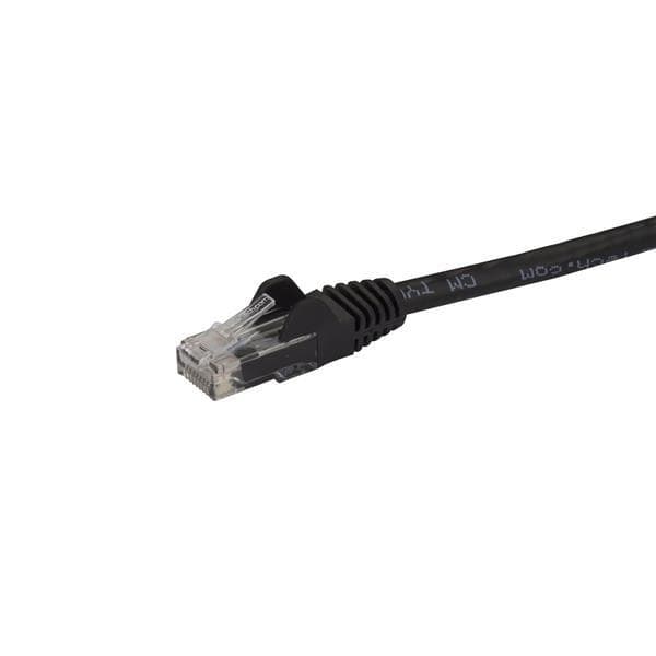 StarTech.com 1m Cat6 Snagless Gigabit UTP-nätverkskabel - Cat 6 RJ45-nätverkskabel med böjavlastning - Svart