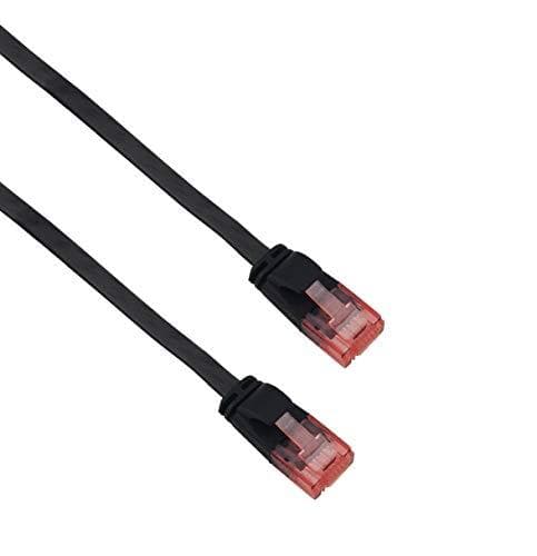 Helos Ultra Slim Patch Kabel U/UTP Cat 6 20,0 m Sort