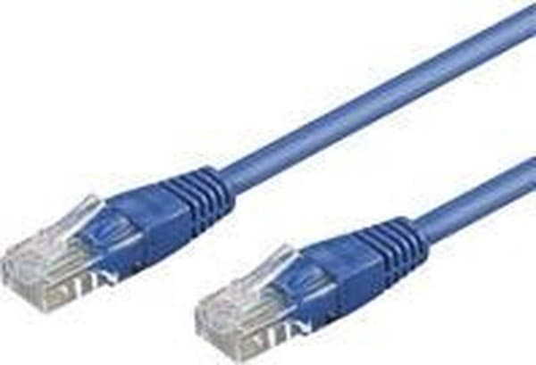 Wentronic CAT6 nätverkskabel - RJ45 - Blå - 3 m