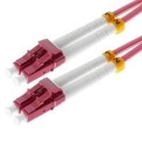 Herweck Helos - Patch-ledning - LC Multi-Mode (M) til LC Multi-Mode (M) - 1,0 m - Fiberoptik - 50/125 mikron - OM4 - Heather Violet (115700)