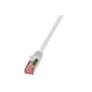 Logilink PrimeLine - patchkabel - RJ-45 (M) - RJ-45 (M) - 1,5 m - SFTP, PiMF - CAT 6 - glat, halogenfri - grå (CQ2042S)