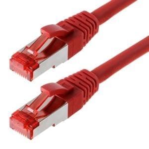 Herweck Helos - Patch-kaapeli - RJ-45 (M) - RJ-45 (M) - 1,5 m - SFTP-kaapeli - CAT 6 - punainen (117997)
