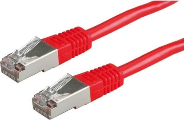 Værdi S/FTP (PiMF) Patch-kabel, kat. 6, rød 2,0m