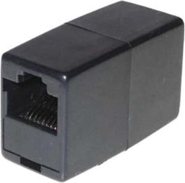 S-Impuls UTP CAT6 Gigabit RJ45 kobler / sort