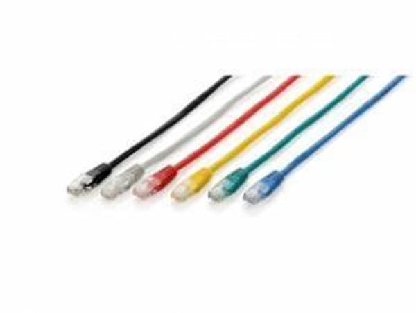 Udstyr 625457 Patch-kabel [U/UTP Cat6 26AWG 250Mhz 5m Sort]