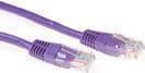 MicroConnect - netværkskabel - RJ-45 (M) til RJ-45 (M) - 2 m - UTP - CAT 6 - lilla