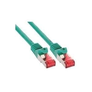 InLine® patchkabel, S/FTP (PiMf), Cat.6, grön, 1m (76411G)