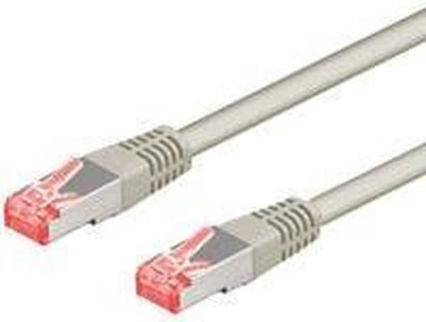 Goobay 1,5 m CAT6a-150 verkkokaapeli 1,5 m harmaa
