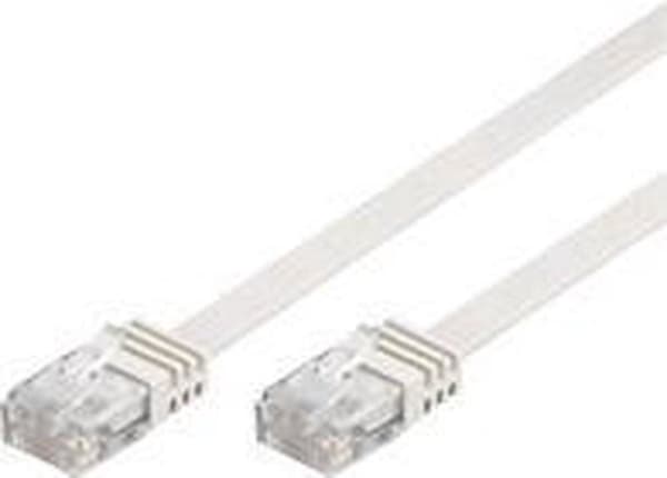 Wentronic CAT6 Netværkskabel - RJ45 - Hvid - 5 m