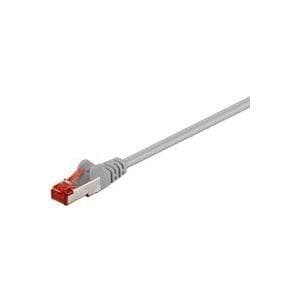 MicroConnect - Verkkokaapeli - RJ-45 (M) - RJ-45 (M) - 1 m - FTP - CAT 6 - Harmaa