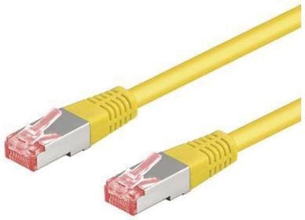 Ingen 110682 - Cat 6 UTP-kabel - RJ45 - 0,5 m - Gul