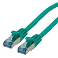Miniatyrbillede 1 af 2: Secomp Roline - patchkabel - RJ-45 (M) til RJ-45 (M) - 2,0m - SFTP - CAT 6a - halogenfri, støbt - grøn (21.15.2832)