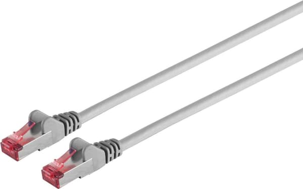 Netværkskabel patchkabel, kat 6A, S/FTP, PIMF, halogenfri, GHMT-CERTIFICERET, 2,0m Patch kabel kat 6A S/FTP PIMF 500 MHz halogenfri Tilslutninger: RJ4