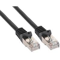 InLine® patchkabel, F/UTP, Cat.5e, sort, 5m (71505S)