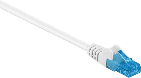 U/UTP CAT6a 10 Gigabit verkkokaapeli / valkoinen - LSZH - 5 metriä