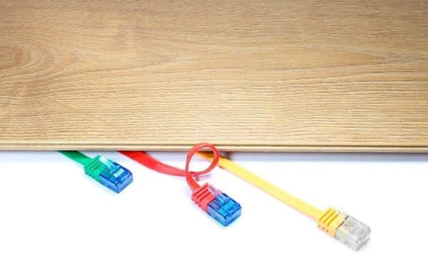Wentronic CAT6A verkkokaapeli - RJ45 - Keltainen - 1 m