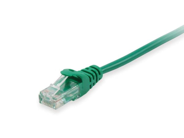 Varustaminen 625447 Patch-kaapeli U/UTP Cat6 26AWG 250Mhz 0,5m Vihreä]