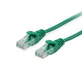 Pikkukuva 1 / 3: Varustaminen 625447 Patch-kaapeli U/UTP Cat6 26AWG 250Mhz 0,5m Vihreä]