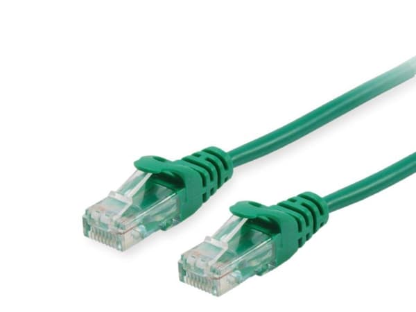 Varustaminen 625447 Patch-kaapeli U/UTP Cat6 26AWG 250Mhz 0,5m Vihreä]