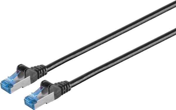 Multimedier diverse patchkabel CAT6a 0,25m datakabelnetværk (262900)
