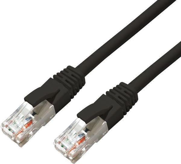 Microconnect MC-UTP6A03S verkkokaapeli musta 3 m Cat6a U/UTP (UTP) (MC-UTP6A03S)