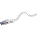 Pikkukuva 1 / 5: Renkforce RF-4149837 RJ45 verkkokaapeli, patch-kaapeli CAT 6a U/FTP 0,50 m harmaa erittäin joustava, salpasuojalla, liekinsuoja