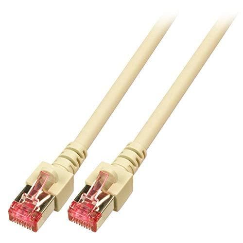 Producent: EFB Elektronik RJ45 patchkabel S/FTP, Cat.6, LSZH, 0.75m, grå Det skærmede Cat.6 RJ45 patchkabel sikrer meget gode egenskaber til 5 Gigabit