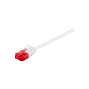 MicroConnect - verkkokaapeli - RJ-45 (M) - RJ-45 (M) - 25 cm - UTP - CAT 6 - ilman koukkua, säikeinen - valkoinen