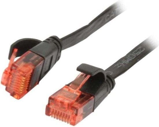 Synergy 21 S216179V2 netværkskabel 0,15 m Cat6 U/UTP (UTP) Sort (S216179V2)