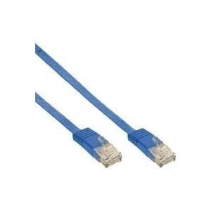 INLINE patchkabel - patchkabel fladt - Cat6 U/UTP - blå - 1,5 m