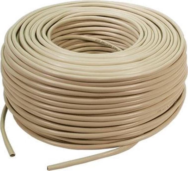 Logilink CPV0020 - Cat 5 UTP kabel - Uden stik - 305 m - grå