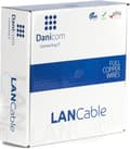 Pikkukuva 4 / 4: DANICOM CAT7 S/FTP 100 metrin kaapeli jäykällä rullalla - LSZH (Eca)