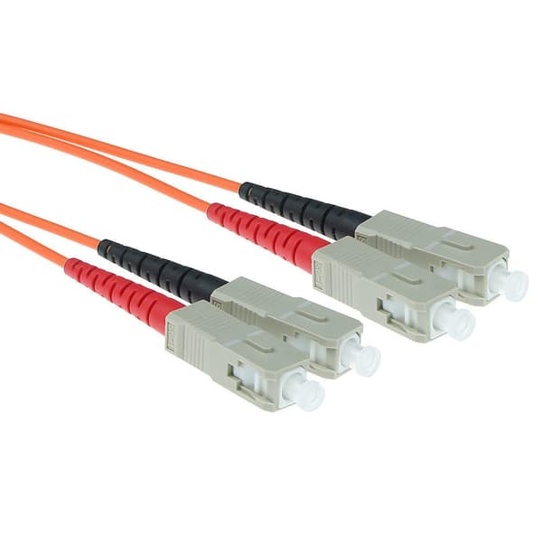 ACT SC-SC 50/125um OM2 Duplex (RL3505) 5m 5m SC SC Orange fiberoptisk kabel (RL3505)