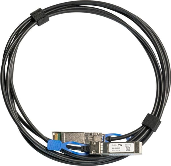 MikroTik SFP 1G / SFP+ 10G / 25G SFP28-kabel, 3m SFP'er (XS+DA0003)