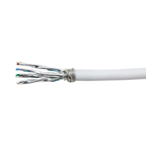 Logilink PrimeLine - bulkkabel - 50 m - SFTP -Cat.7 råkabel - halogenfri, snoet - hvid (CPV0040)