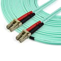 Miniatyrbillede 3 af 4: StarTech.com 450FBLCLC15 15m OM4 LC til LC Multimode Duplex Fiberoptisk Patch-ledning - Turkis - 50/125 - FO - 40/100 Gb - LSZH - Patch-ledninger - LC