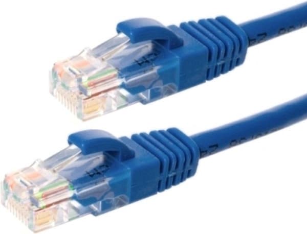 UTP CAT5e patch-kaapeli 20 metriä sininen - 100% kuparia