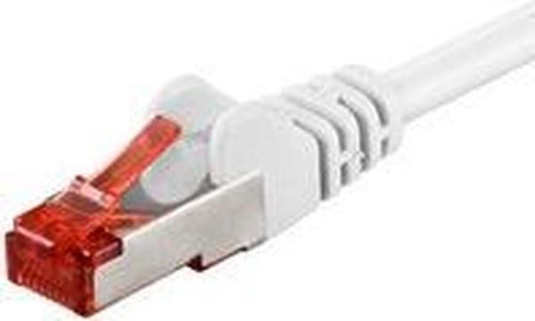 CAT6 S/FTP (PIMF) patchkabel 15 meter hvid