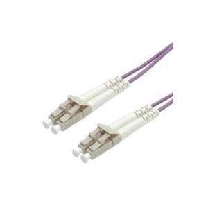 ROLINE fiberoptisk kabel 50/125µm OM4, LC/LC, violet 20m (21.15.8757)