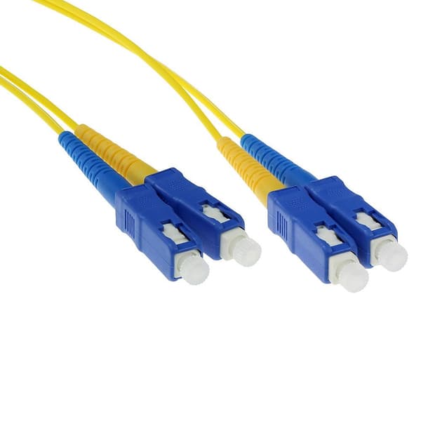 ACT 30 meter LSZH Singlemode 9/125 OS2 fiber patch kabel duplex med SC stik. Sc-sc 9/125 os2 duplex 30,00m (RL3930)