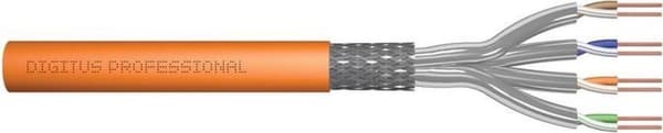 Digitus DK-1743-VH-D-1 netværkskabel 100 m Cat7 S/FTP (S-STP) Orange