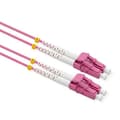 Pikkukuva 1 / 2: ARVO - Patch -johto - LC Multi-Mode (M) LC Multi-Mode (M) - 10 m - valokuitu - 50/125 mikronia - OM3 - halogeeniton - violetti (21.99.8835)
