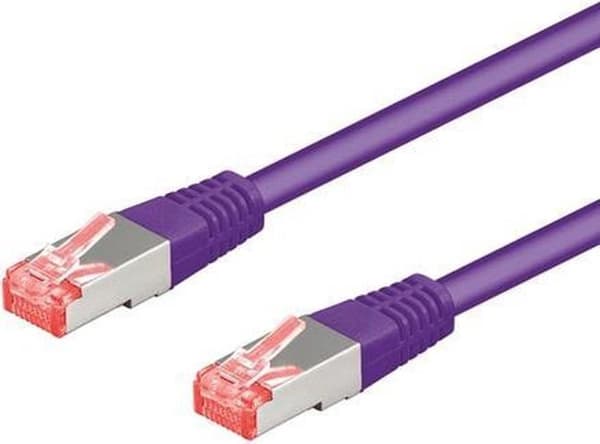 Wentronic 93342 - Cat 6 UTP-kabel - RJ45 - 0,25 m - Lila