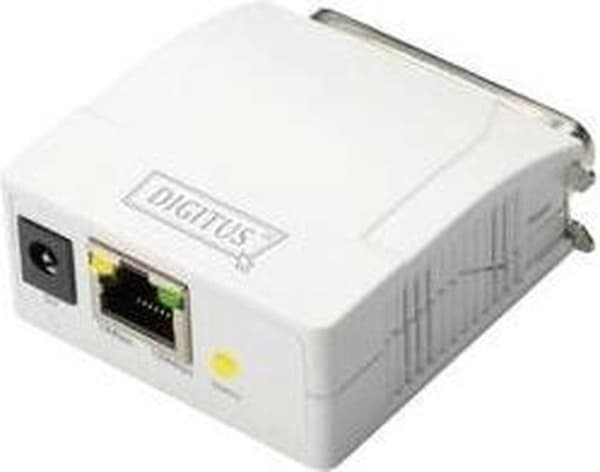 Digitus DN-13001-1 Network Print Server LAN (10/100 MBit/s), Parallell (IEEE 1284)